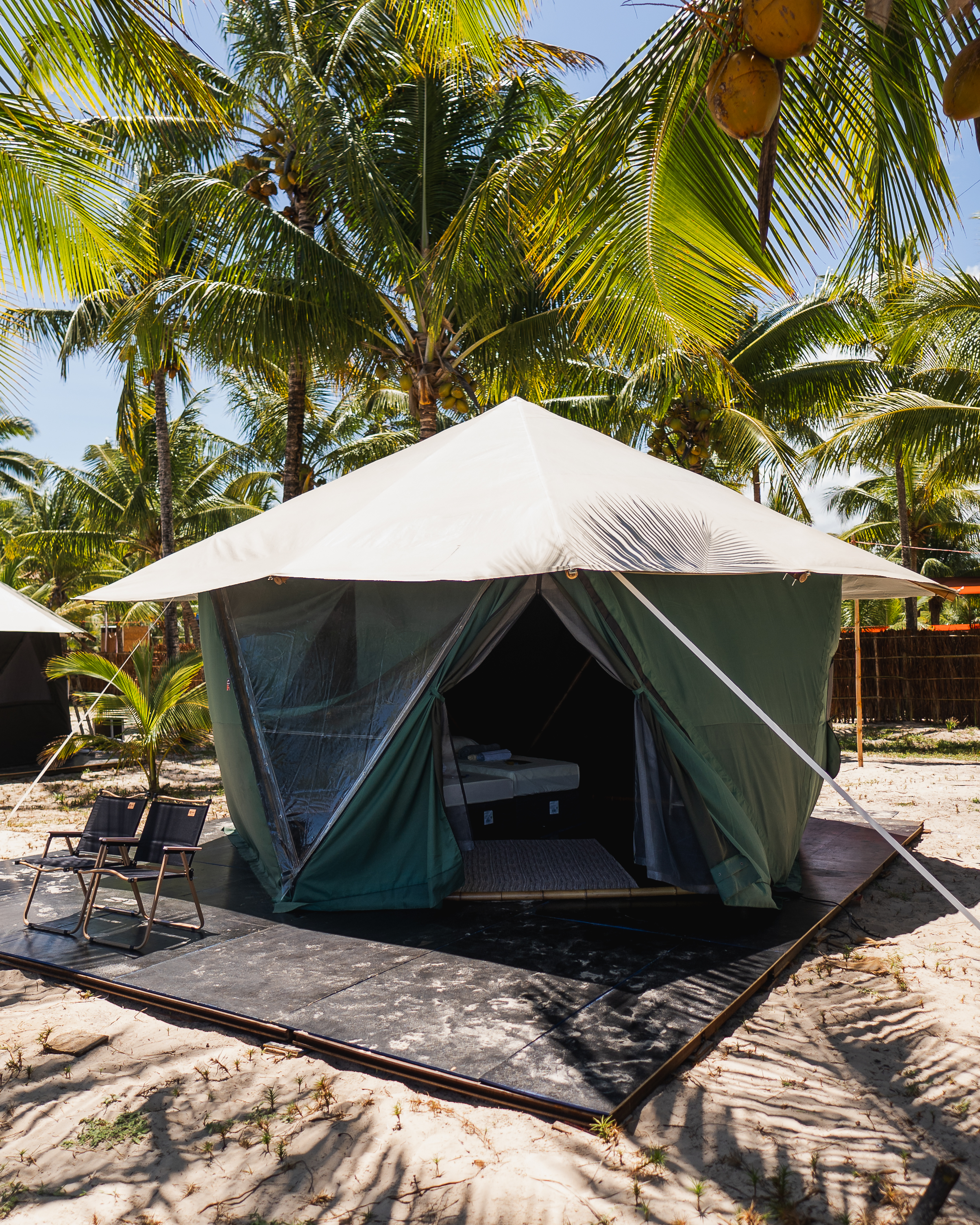 Acomodação Dome Nômade 3P da Vila Mundo
